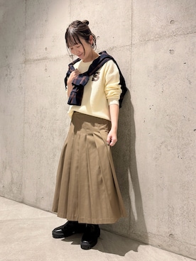 「URBAN RESEARCH Sonny Label（アーバンリサーチサニーレーベル）のアイテム」を使った、香織さん（レディース・154cm）の冬コーディネート