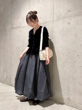 香織さん(レディース・154cm)の秋コーディネート
