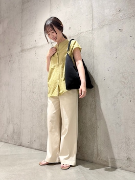 香織さん(レディース・154cm)の春コーディネート