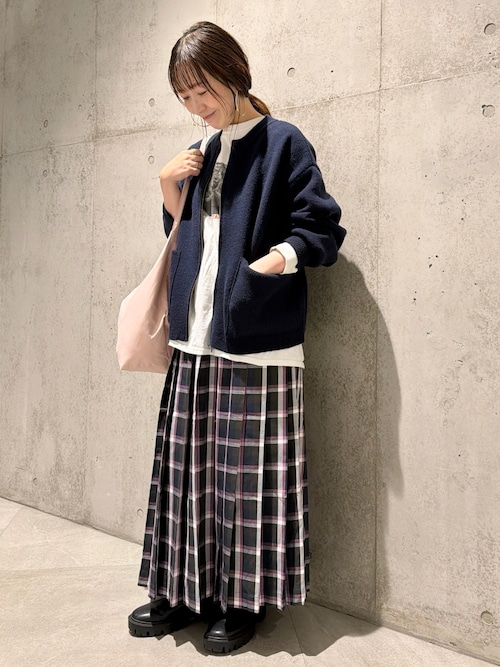 セール】チェックプリーツイージースカート（スカート）｜URBAN