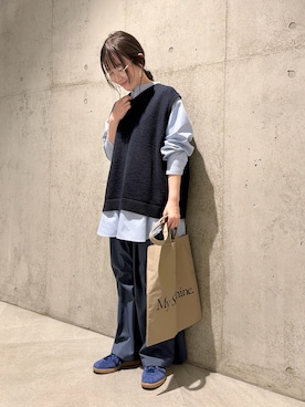 香織さん（レディース・154cm）の冬コーディネート