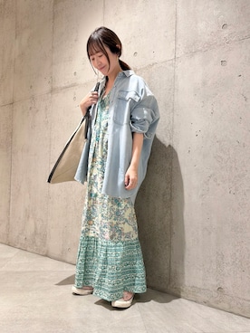 「URBAN RESEARCH Sonny Label（アーバンリサーチサニーレーベル）のアイテム」を使った、香織さん（レディース・154cm）の春コーディネート