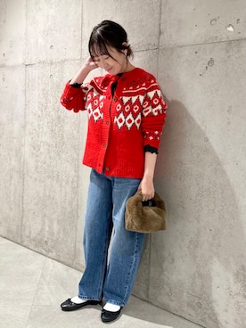 香織さん（レディース・154cm）の秋コーディネート