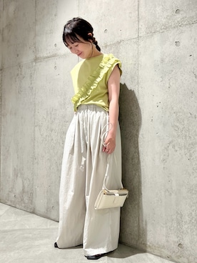 香織さん（レディース・154cm）の夏コーディネート