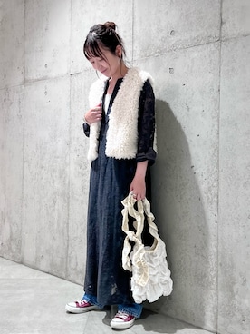 香織さん（レディース・154cm）の秋コーディネート