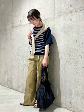 香織さん（レディース・154cm）の夏コーディネート