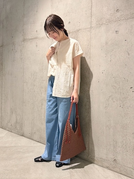 香織さん(レディース・154cm)の春コーディネート
