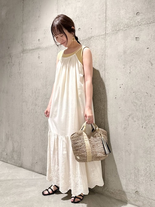 バーバリー　コットンワンピース セール】シフリーコットンキャミワンピース（ワンピース