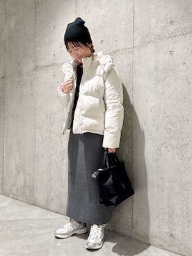 「URBAN RESEARCH Sonny Label（アーバンリサーチサニーレーベル）のアイテム」を使った、香織さん（骨格ストレート・レディース・154cm）の冬コーディネート