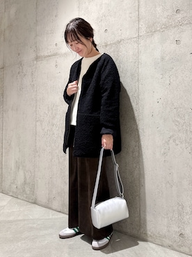 「URBAN RESEARCH Sonny Label（アーバンリサーチサニーレーベル）のアイテム（その他アウター）」を使った、香織さん（レディース・154cm）の秋コーディネート