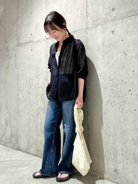 香織さん（レディース・154cm）の夏コーディネート