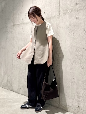 香織さん(レディース・154cm)の秋コーディネート