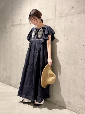 「URBAN RESEARCH Sonny Label（アーバンリサーチサニーレーベル）のアイテム」を使った、香織さん（レディース・154cm）の春コーディネート