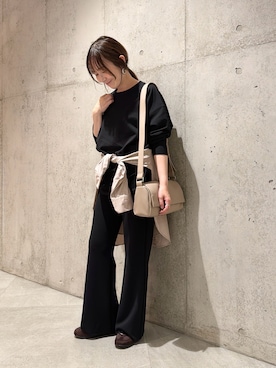 「URBAN RESEARCH Sonny Label（アーバンリサーチサニーレーベル）のアイテム（バッグ）」を使った、香織さん（レディース・154cm）の夏コーディネート
