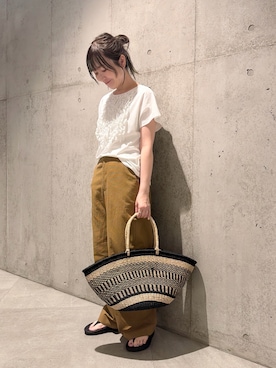 香織さん(レディース・154cm)の春コーディネート