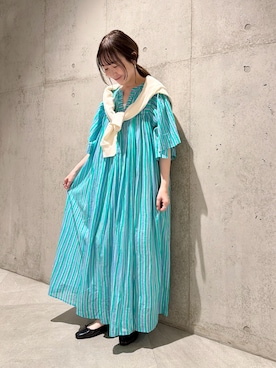 「URBAN RESEARCH Sonny Label（アーバンリサーチサニーレーベル）のアイテム（シューズ）」を使った、香織さん（レディース・154cm）の春コーディネート