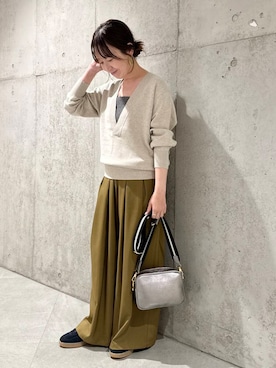 香織さん(レディース・154cm)の秋コーディネート