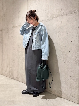 「URBAN RESEARCH Sonny Label（アーバンリサーチサニーレーベル）のアイテム（ジャケット/アウター）」を使った、香織さん（レディース・154cm）の秋コーディネート