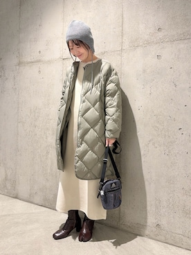 香織さん（レディース・154cm）の冬コーディネート