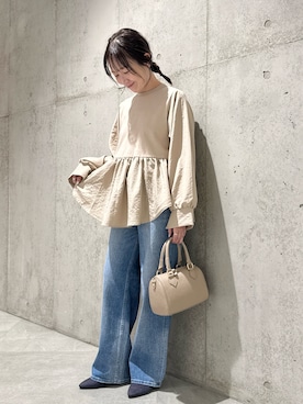 香織さん(レディース・154cm)の秋コーディネート