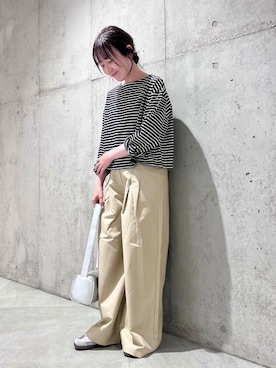 「アーバンリサーチ」｜香織さん（レディース・154cm）の秋コーディネート