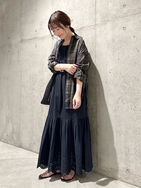 香織さん（レディース・154cm）の夏コーディネート