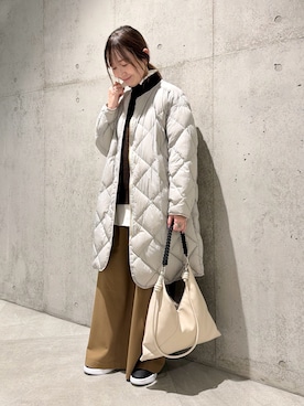 香織さん（レディース・154cm）の冬コーディネート