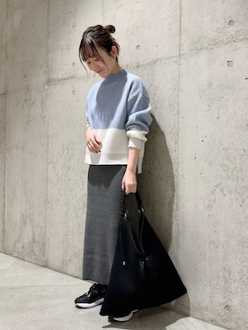 「URBAN RESEARCH Sonny Label（アーバンリサーチサニーレーベル）のアイテム」を使った、香織さん（骨格ストレート・レディース・154cm）の冬コーディネート