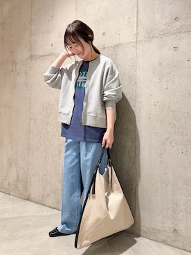 「URBAN RESEARCH Sonny Label（アーバンリサーチサニーレーベル）のアイテム（シューズ）」を使った、香織さん（レディース・154cm）の春コーディネート