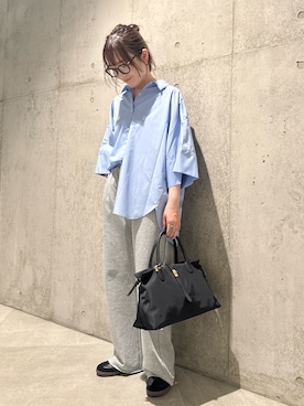 「URBAN RESEARCH（アーバンリサーチ）のアイテム」を使った、香織さん（レディース・154cm）の秋コーディネート