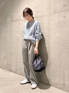 香織さん(レディース・154cm)の冬コーディネート