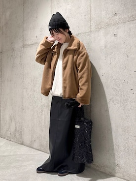 香織さん（レディース・154cm）の秋コーディネート