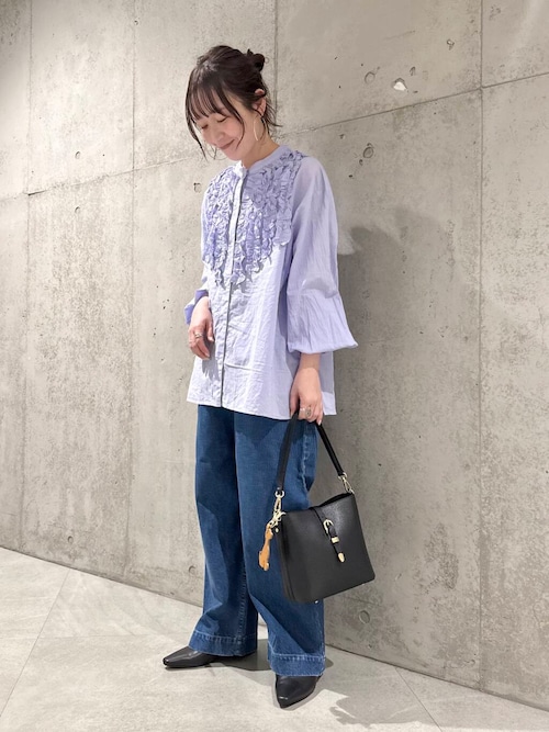 34サイズ/低身長向けも展開』タックデニム（デニムパンツ）｜URBAN