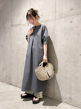 「URBAN RESEARCH Sonny Label（アーバンリサーチサニーレーベル）のアイテム」を使った、香織さん（レディース・154cm）の春コーディネート