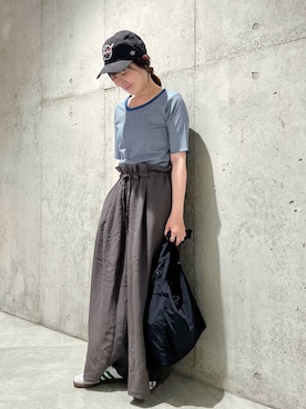 香織さん（レディース・154cm）の夏コーディネート