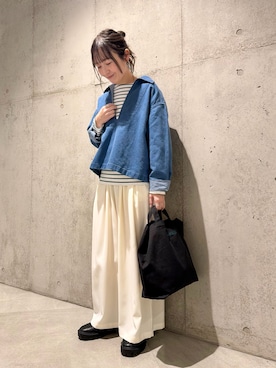 香織さん（レディース・154cm）の冬コーディネート