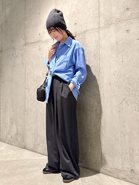 香織さん（骨格ストレート・レディース・154cm）の秋コーディネート
