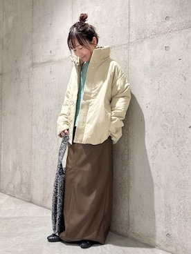 香織さん（レディース・154cm）の秋コーディネート