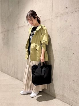 香織さん（レディース・154cm）の春コーディネート