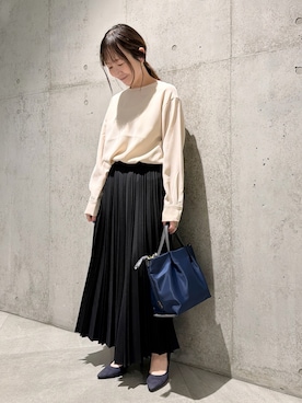 香織さん（レディース・154cm）の冬コーディネート