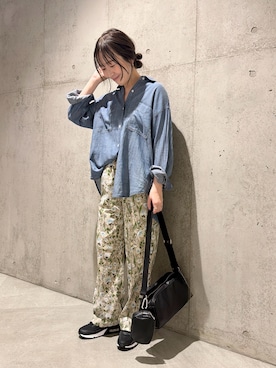 香織さん（レディース・154cm）の春コーディネート