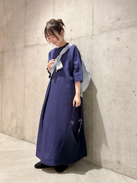 香織さん(レディース・154cm)の夏コーディネート