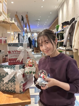 「アイテム（インテリア）」を使った、香織さん（レディース・154cm）の秋コーディネート