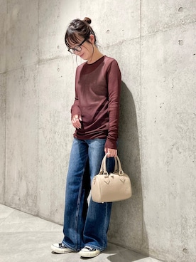 「アーバンリサーチ」｜香織さん（レディース・154cm）の秋コーディネート