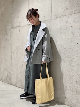 「URBAN RESEARCH Sonny Label（アーバンリサーチサニーレーベル）のアイテム」を使った、香織さん（骨格ストレート・レディース・154cm）の冬コーディネート