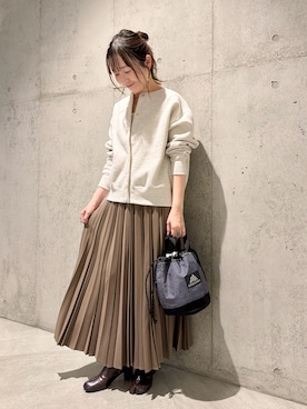 香織さん（レディース・154cm）の冬コーディネート