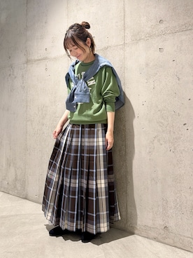 香織さん(レディース・154cm)の秋コーディネート