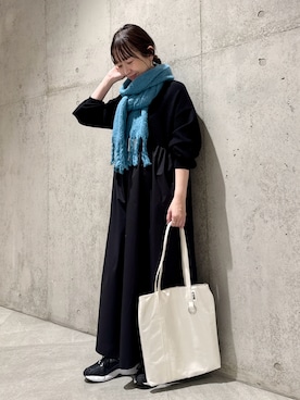 「URBAN RESEARCH Sonny Label（アーバンリサーチサニーレーベル）のアイテム」を使った、香織さん（骨格ストレート・レディース・154cm）の冬コーディネート