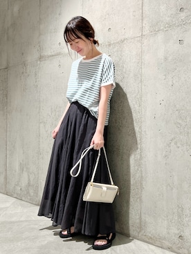 「teva」｜香織さん（レディース・154cm）の春コーディネート