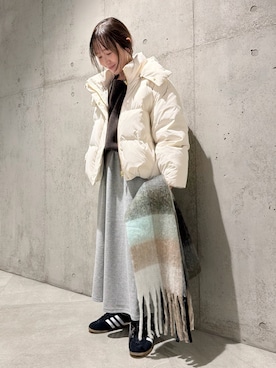 香織さん（レディース・154cm）の冬コーディネート